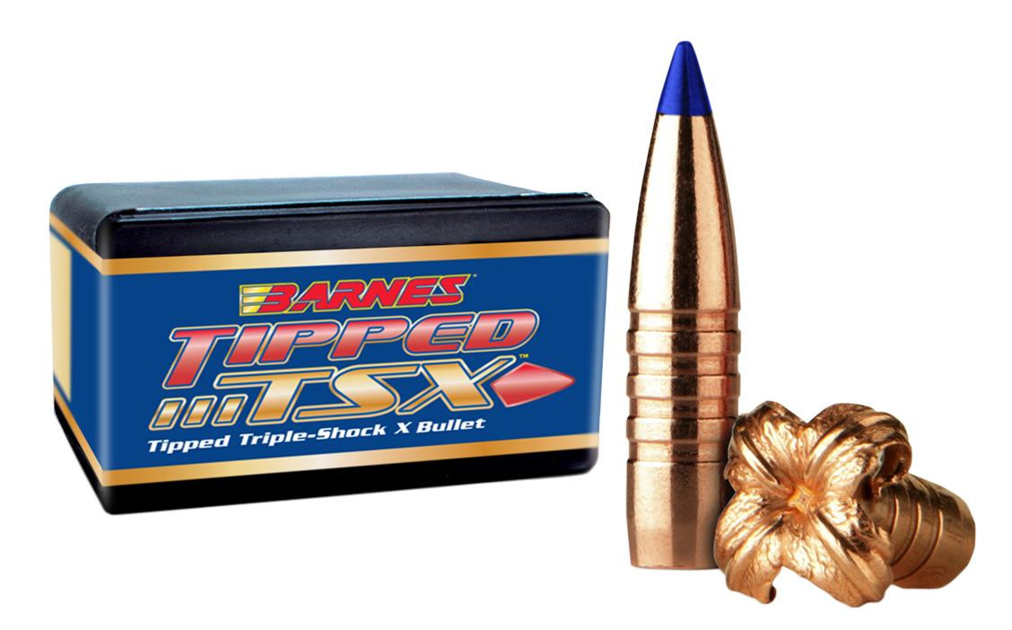 Barnes Bullets 30176 Rifle 22 Caliber .224 Dia 45 GR TSX Flat Base 50 Box - 716876224418
