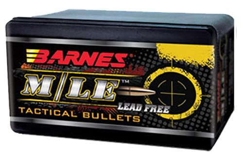 Barnes Bullets 30237 Tactical 6.5mm .264 120 GR TAC-TX Boat Tail 50 Box - 716876264148