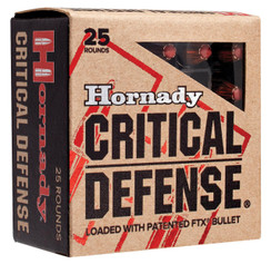 Hornady 90060 Critical Defense 32H&R 80GR Mag Flex Tip Expanding 25Bx/10Cs - 902559006062