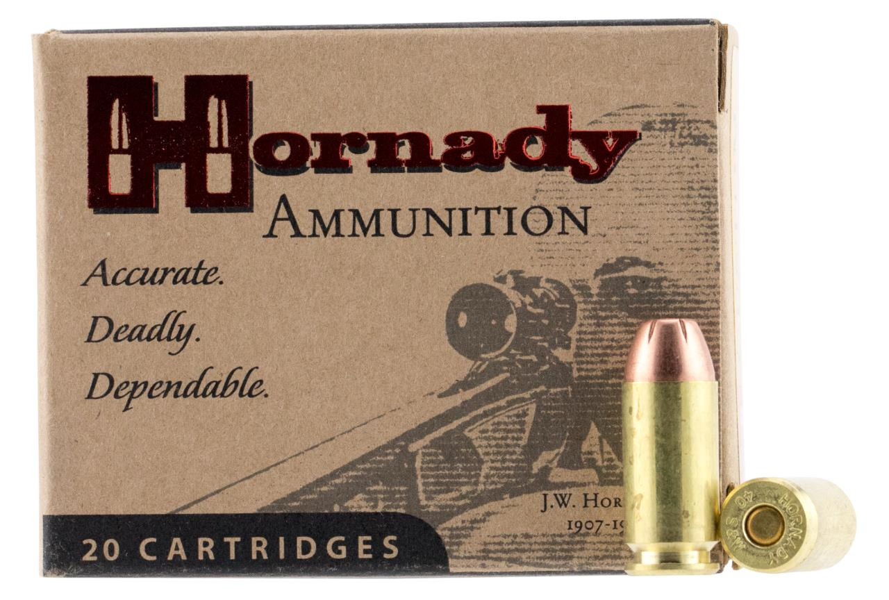 Hornady 9132 40 Smith & Wesson Hornady XTP JHP 155 GR 20Box/10Case - 902553913298