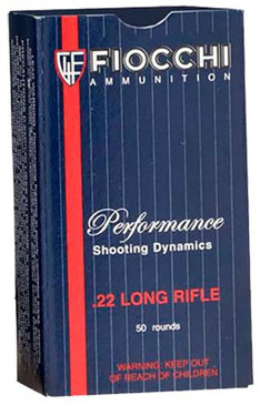 Fiocchi 22FLRN Shooting Dynamics 22 LR 40 GR LRN 50 Bx/ 100 Cs - 762344710006