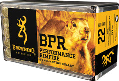 Browning Ammo B194122050 BPR Performance 22 Long Rifle 37 GR Fragmenting 1000rds - 208921036270