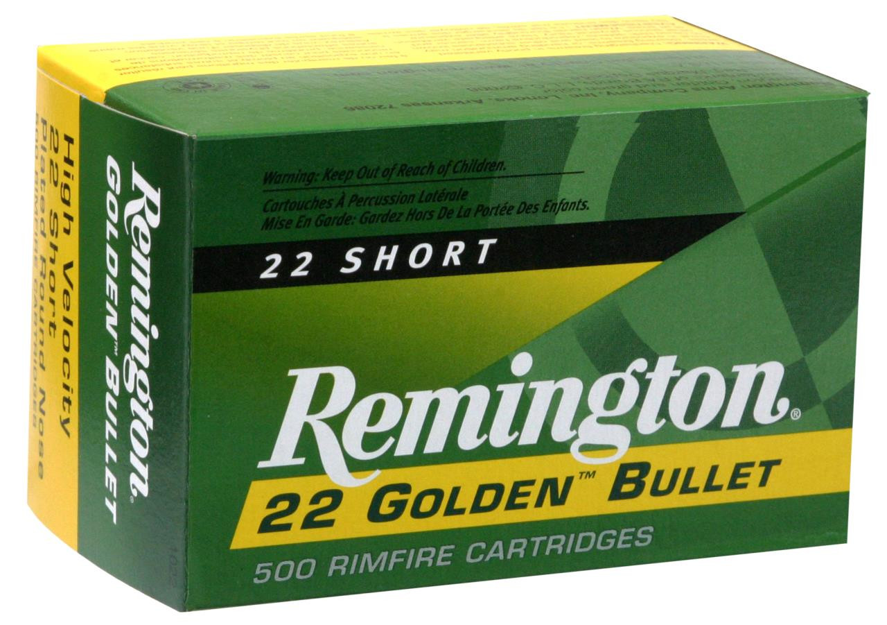 Rem Ammo 1000 22Short 29GR HV 100Bx/50Cs Plated Lead Round Nose - 477004814016