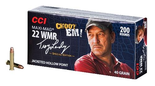 CCI 958 22 Winchester Magnum Maxi-Mag Swamp People JHP 40 GR 200Box/10Case - 766830095868
