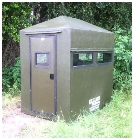 Dillon MFG 4x6 Gun/Bow Combo Blind Green (No Tower) - 000999146123