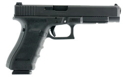 Glock PG3430103 G34 Gen 4 Double 9mm Luger 5.31" 17+1 Black Interchangeable Backstrap Grip Black - 764503721038