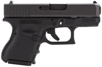 Glock PI3950201 G39 Standard Double 45 Glock Automatic Pistol (GAP) 3.42" 6+1 Black Polymer Grip/Frame Grip Black - 764503395024