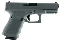 Glock PG1950203SNP G19 Gen 4 Double 9mm Luger 4.01" 15+1 Gray Interchangeable Backstrap Grip Gray - 682146001853