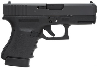 Glock PF3050201 G30 Short Frame Double 45 Automatic Colt Pistol (ACP) 3.77" 10+1 Black Polymer Grip/Frame Grip Black - 764503032011