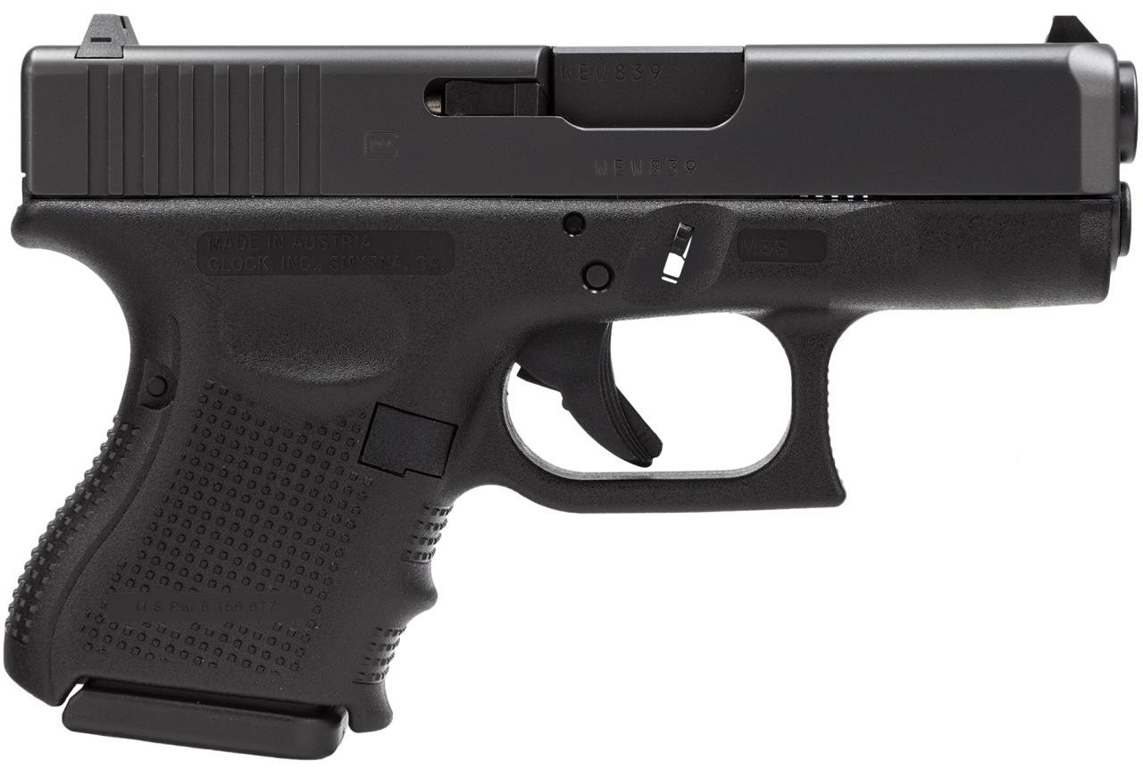 Glock PG2750201 G27 Gen 4 Double 40 Smith & Wesson (S&W) 3.42" 9+1 Black Interchangeable Backstrap Grip Black - 764503622014
