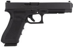 Glock PG3530101 G35 Gen 4 Double 40 Smith & Wesson (S&W) 5.31" 10+1 Black Interchangeable Backstrap Grip Black - 764503631016