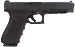 Glock PG4130103 G41 Gen 4 Double 45 Automatic Colt Pistol (ACP) 5.31" 13+1 Black Interchangeable Backstrap Grip Black - 764503910739