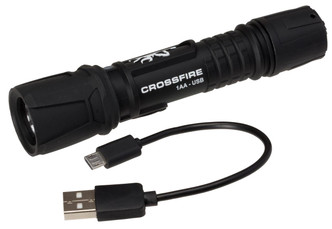 Browning Crossfire USB Rechargeable Flashlight - 023614485896