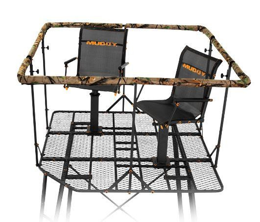 Muddy 12' Quad Ladderstand - 813094022649