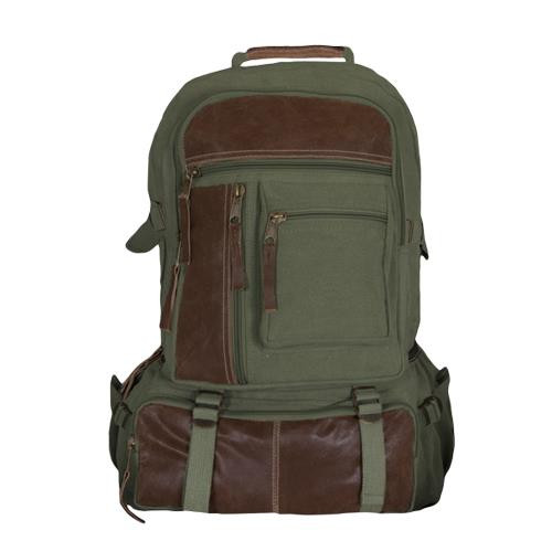 Fox Outdoor Products Retro Cantabrian Excursion Rucksack (Olive Drab) - 099598437701