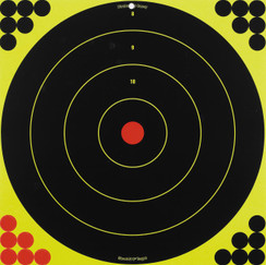Birchwood Casey 34185 Shoot-N-C Self-Adhesive Targets 12" and 17.25" Bullseye - 290573418504