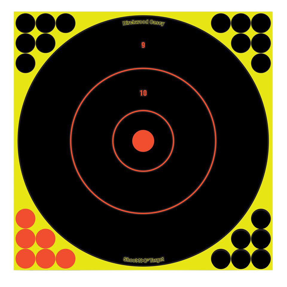 Birchwood Casey 34022 Shoot-N-C Bull''s-Eye 12 Target - 290573402282