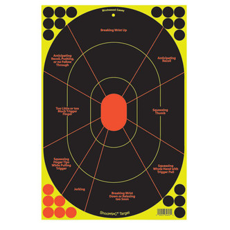 Birchwood Casey 34655 Shoot-N-C Handgun Trainer 5 Targets - 290573465584