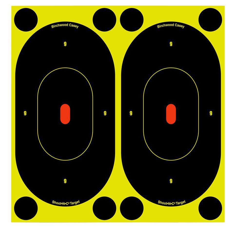 Birchwood Casey 34750 Shoot-N-C Silhouette 60 Targets - 290573475002