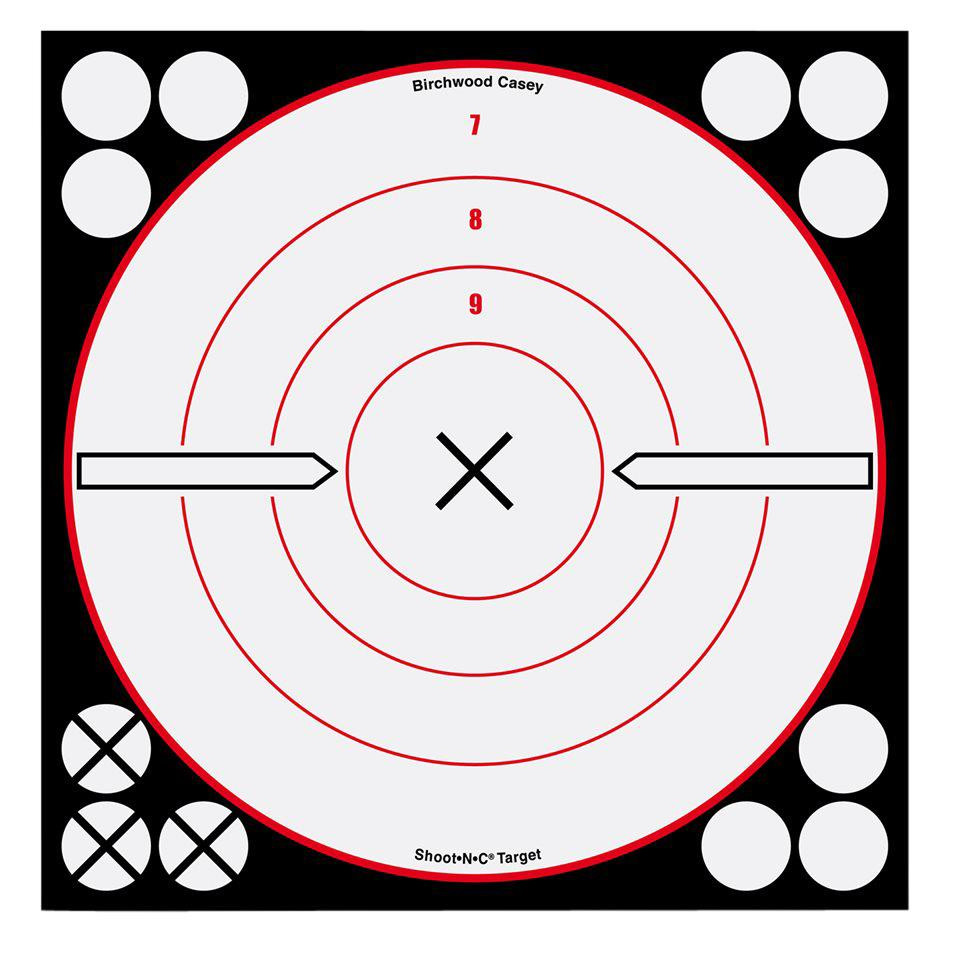 Birchwood Casey 34802 Shoot-N-C Bull''s-Eye 6 Target - 290573480266