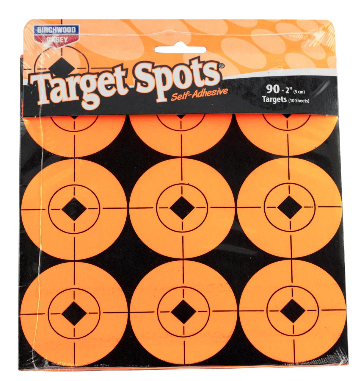 Birchwood Casey 33902 Target Spots Self-Sticking 36-2"/72-1" - 290573390244