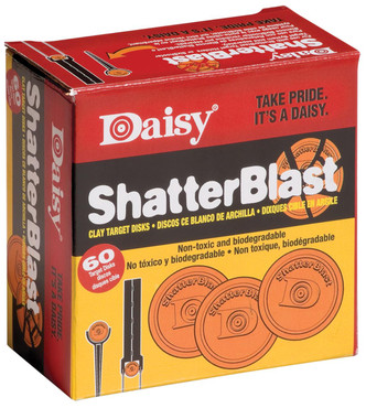 Daisy 990873-406 ShatterBlast Clay Target 60 pack - 392568087334