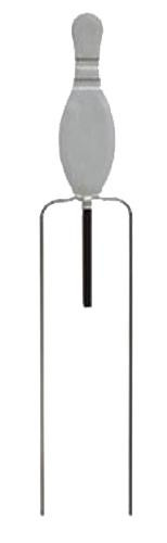 Do All Traps BSP1 Impact Seal Bowling Pin 11" White w/Stand - 649898151779