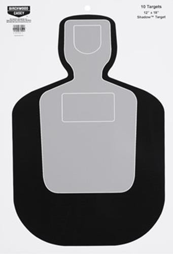 World Of Target 37201 EZ Scorer Shadow Target 10 Per Pack - 290573720140