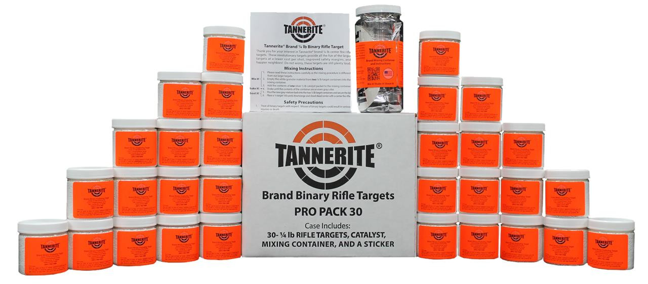 Tannerite PP30 Exploding Target 1/4 lbs 30 Count Pro Pack - 736211090461