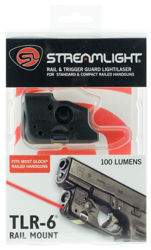 Streamlight 69290 TLR-6 Laser/Light Combo 100 Lumens 1/3N (2) Black - 809266929090