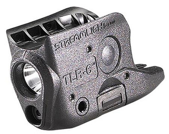 Streamlight 69270 TLR-6 Subcompact Tactical Light 100 Lumens 1/3N (2) Black - 809266927010