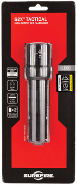 Surefire G2XCBK G2X Tactical 320 Lumens CR123A Lithium (2) Black - 848713203130