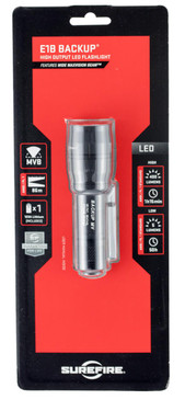 Surefire E1BMV E1B Backup with MaxVision Beam 400/5 Lumens 123A Lithium (1) Black - 848713261628