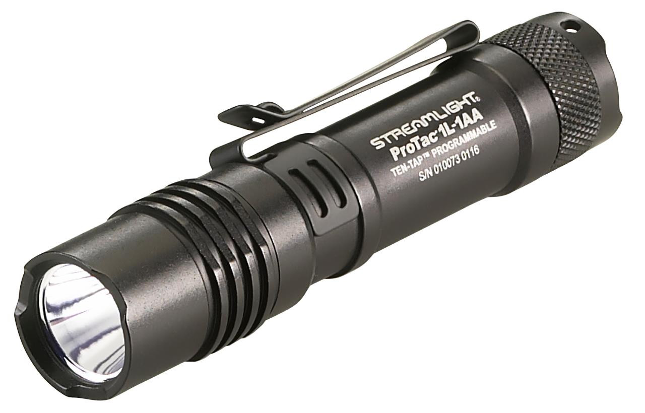 Streamlight 88061 ProTac 1 L 350 Lumens 3V CR123A Lithium Black - 809268806108