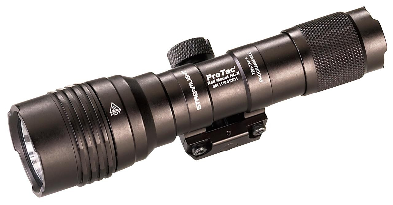 Streamlight 88066 ProTac Rail Mount 1000 Lumen CR123A Lithium (2) Black - 809268806658