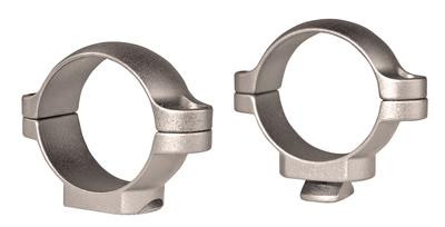Leupold 1 Inch Rings Standard High Silver - 030317499051