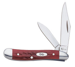 Case Pocket Worn Old Red Peanut Knife