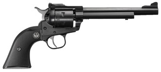 Ruger 0661 Single-Six Single 17 Hornady Magnum Rimfire (HMR) 6.5" 6 rd Black Rubber Grip Blued - 736676006618