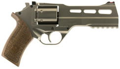 Chiappa Firearms 340223 Rhino 50DS Single/Double 357 Magnum 5" 6 Walnut Chrome - 536707121880