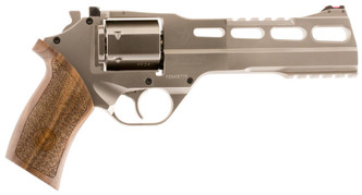 Chiappa Firearms 340224 Rhino 60DS Single/Double 357 Magnum 6" 6 Walnut Chrome - 536707121958
