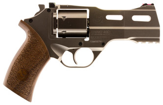 Chiappa Firearms 340245 Rhino 40SAR *CA Compliant* Single 357 Magnum 4" 6 Walnut Chrome Stainless Steel - 536707141512