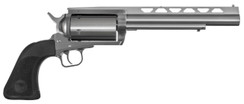 Magnum Research BFR45LC410 BFR Long Cylinder SS 45LC/410 Single 45 Colt (LC)/410 7.5" 5 Black Rubber Stainless Steel - 761226028512