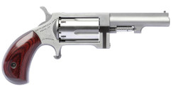 NAA SW250 Sidewinder 22 Magnum Single 22 Winchester Magnum Rimfire (WMR) 2.5" 5 Wood Stainless - 744253002694