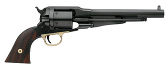 Taylors and Company 1010 1858 Remington Conversion Single 38 Special 7.3" 6rd Walnut Grips Blued - 839665009932