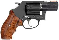 Smith & Wesson 160228 351 Personal Defense Single/Double 22 Winchester Magnum Rimfire (WMR) 1.875" 7 rd Wood Grip Black Stainless Steel - 221886022898