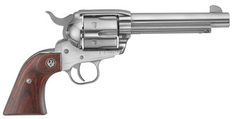 Ruger 5105 Vaquero Standard Single 45 Colt (LC) 4.6" 6 Rosewood Stainless - 736676051052
