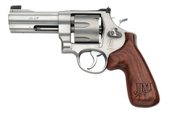 Smith & Wesson 160936 625 JM Single/Double 45 Automatic Colt Pistol (ACP) 4" 6 rd Jerry Miculek Wood Grip Stainless - 221886093638