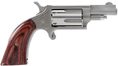 NAA 22MGBG 22 Magnum Boot Style Grip Single 22 Winchester Magnum Rimfire (WMR) 1.6" 5 Wood Boot Grip Stainless - 744253001543