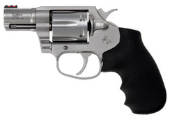 Colt Mfg COBRASM2FO Cobra 38 Spl+P Double 2" 6 Black Hogue Rubber Grip Stainless Steel - 982890070946