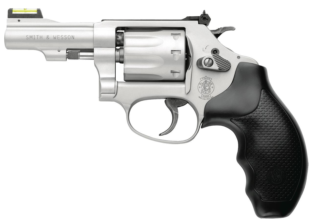 Smith & Wesson 160221 317 Kit Gun with Hiviz Sight Single/Double 22 Long Rifle 3" 8 Black Synthetic Stainless - 221886022102